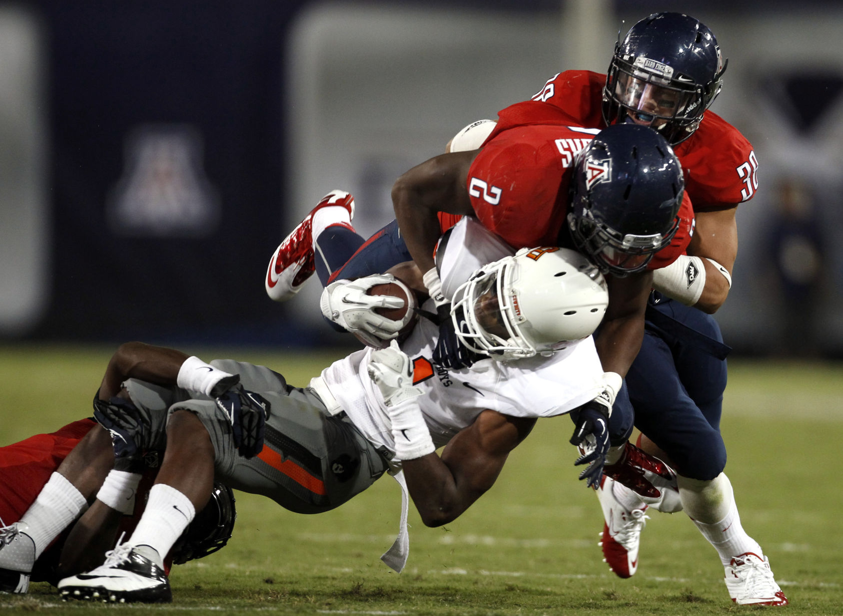 University of ÃÛÁÄÖ±²¥ football player Marquis Flowers